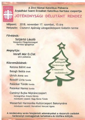 Jótékonysági délután