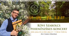 Kövi Szabolcs koncert az Arborétumban